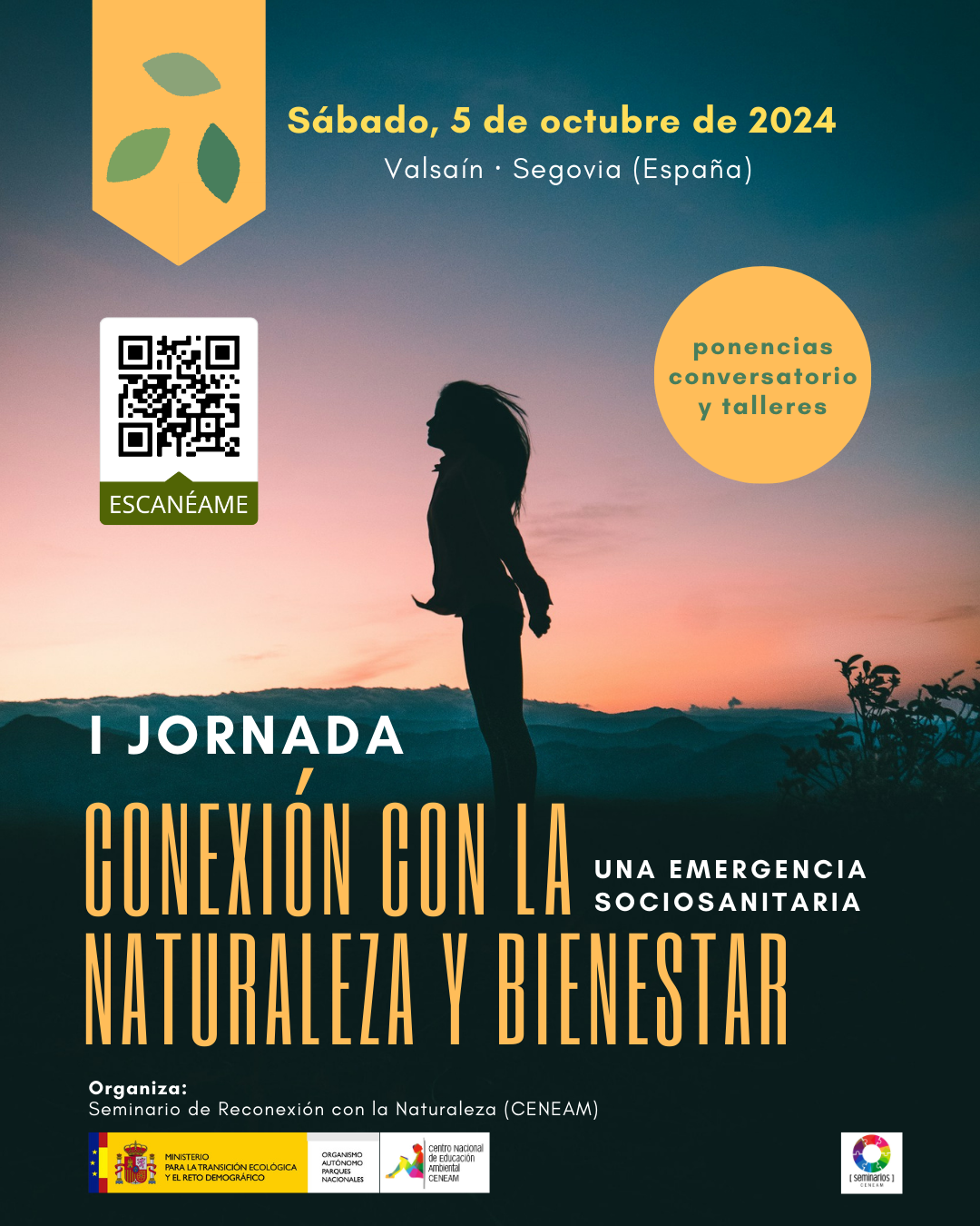 I Jornada Conexión con la Naturaleza y Bienestar. Una emergencia sociosanitaria