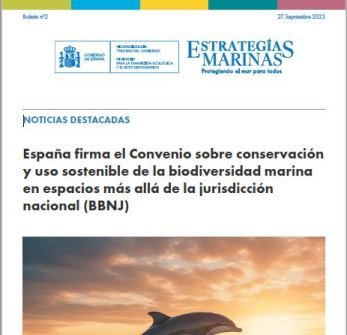 Nuevo boletín  de Estrategias Marinas (número 2)