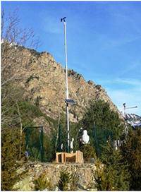 Estación meteorológica Lago de Llebreta (1.620 m s.n.m.)